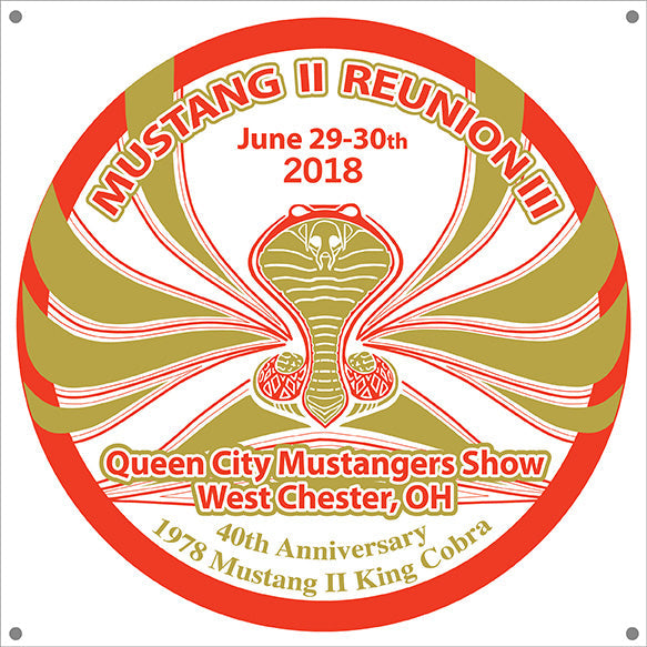 Mustang II Reunion Banners - 2016-2025