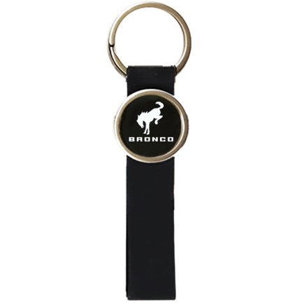 Mustang & Ford Silicone Keychain with Insert