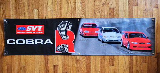 SVT Cobra-R Vinyl Banner 72"x18"