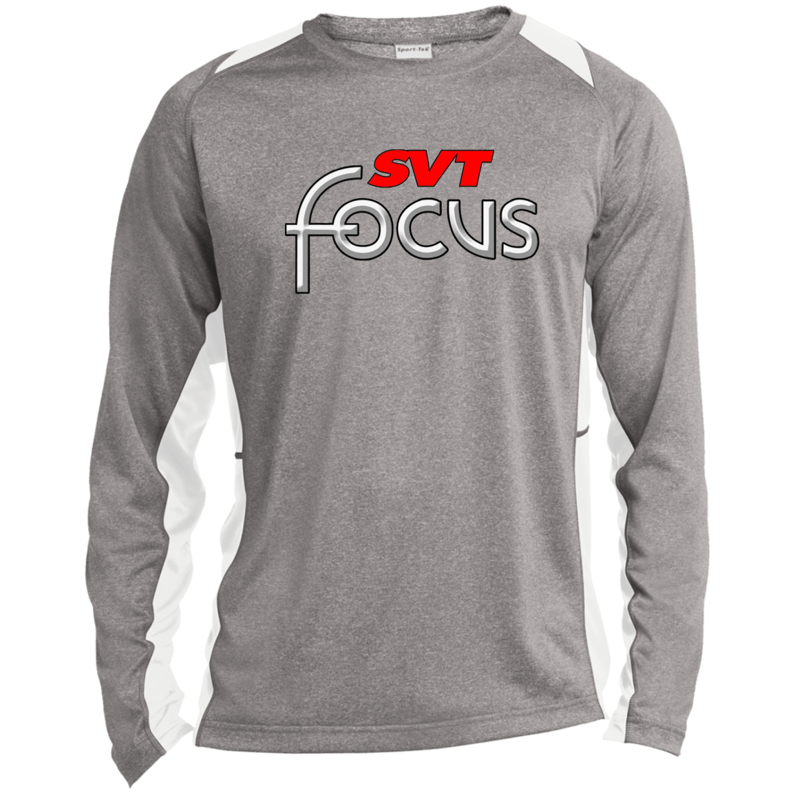 SVT Focus Logo Long Sleeve Colorblock Performance Tee – The SVT Store