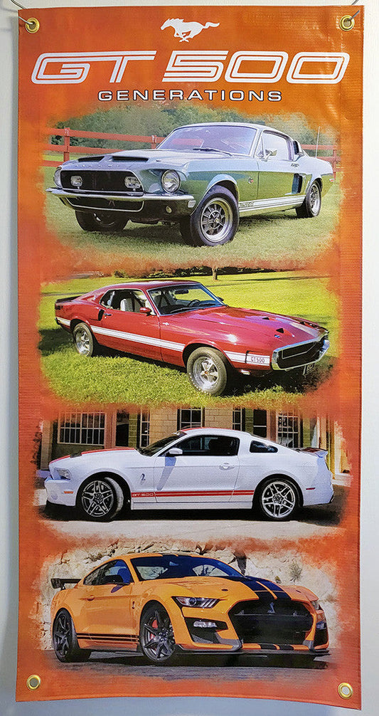 Shelby GT500 Generations Banner