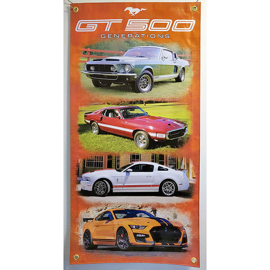 Shelby GT500 Generations Banner