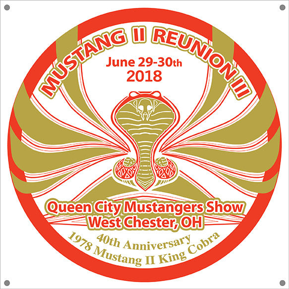 Mustang II Reunion Banners - 2016-2025