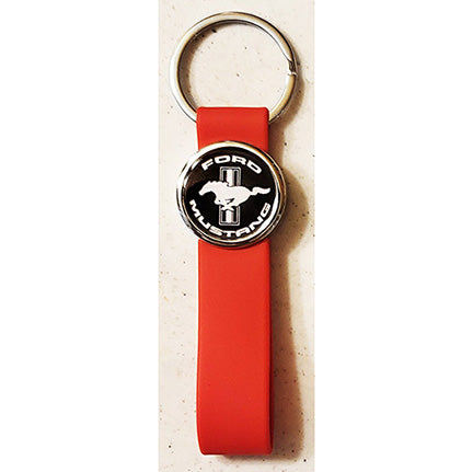 Mustang & Ford Silicone Keychain with Insert