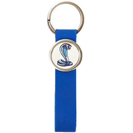 Mustang II Silicone Keychain with Insert
