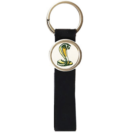 Mustang II Silicone Keychain with Insert