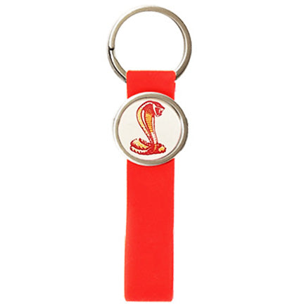 Mustang II Silicone Keychain with Insert