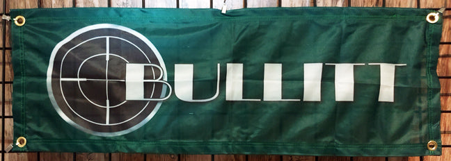 Mustang & Ford Fabric Garage Banners - 36x12"