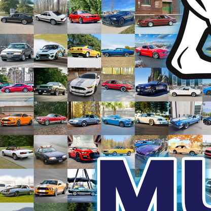Mustang 60 Years Poster