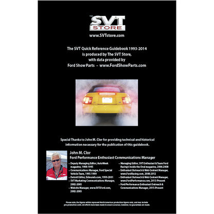 SVT Quick Reference Guidebook 1993-2014