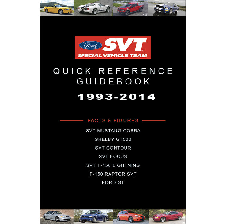 SVT Quick Reference Guidebook 1993-2014