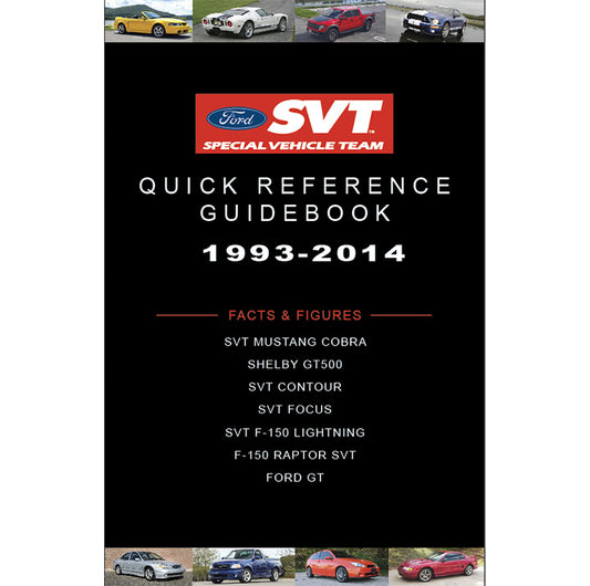SVT Quick Reference Guidebook 1993-2014