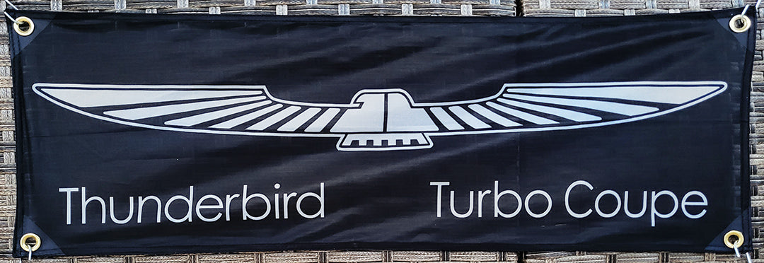 Mustang & Ford Fabric Garage Banners - 36x12"