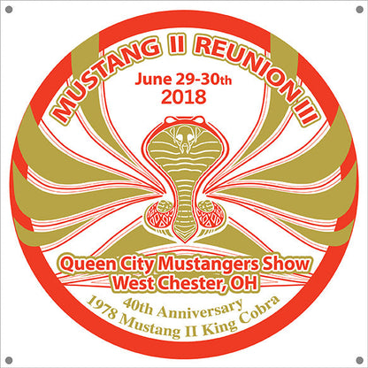 Mustang II Reunion Banners - 2016-2025