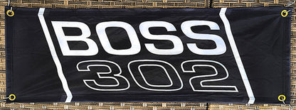 Mustang & Ford Fabric Garage Banners - 36x12"