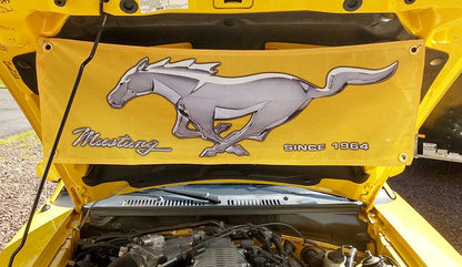 Mustang & Ford Fabric Garage Banners - 36x12"