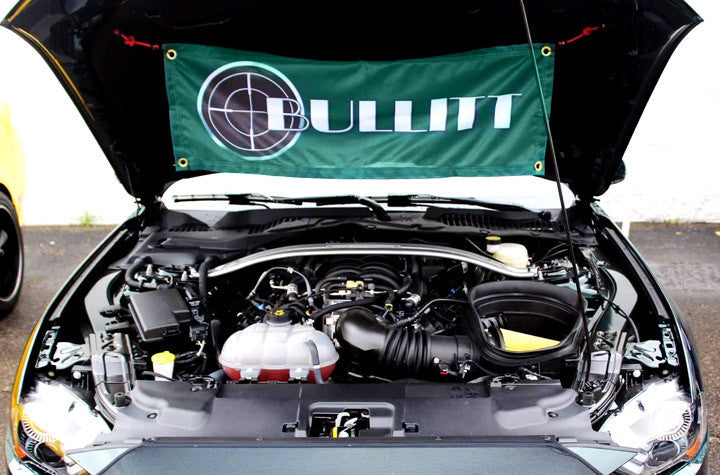 Mustang & Ford Fabric Garage Banners - 36x12"