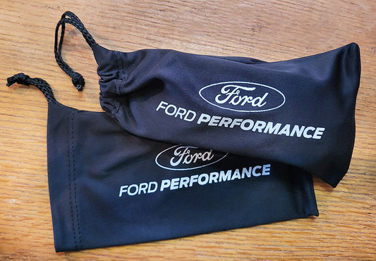 Ford Performance Microfiber Sunglass Pouch 3.5” x 7”