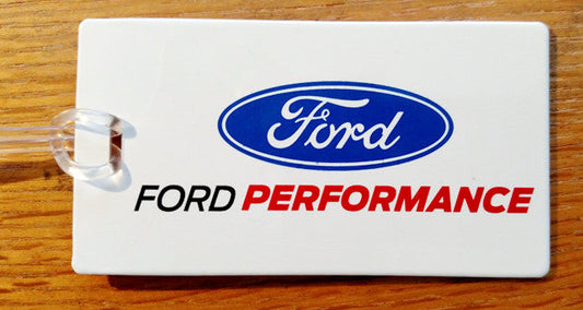 Ford Performance Luggage Tag