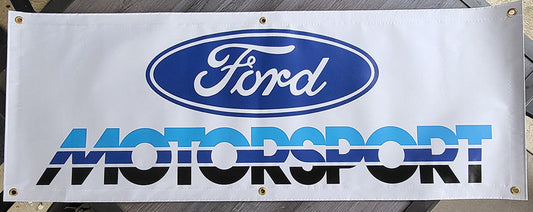 3-Color Logo Motorsport Banner - 48 x 18"