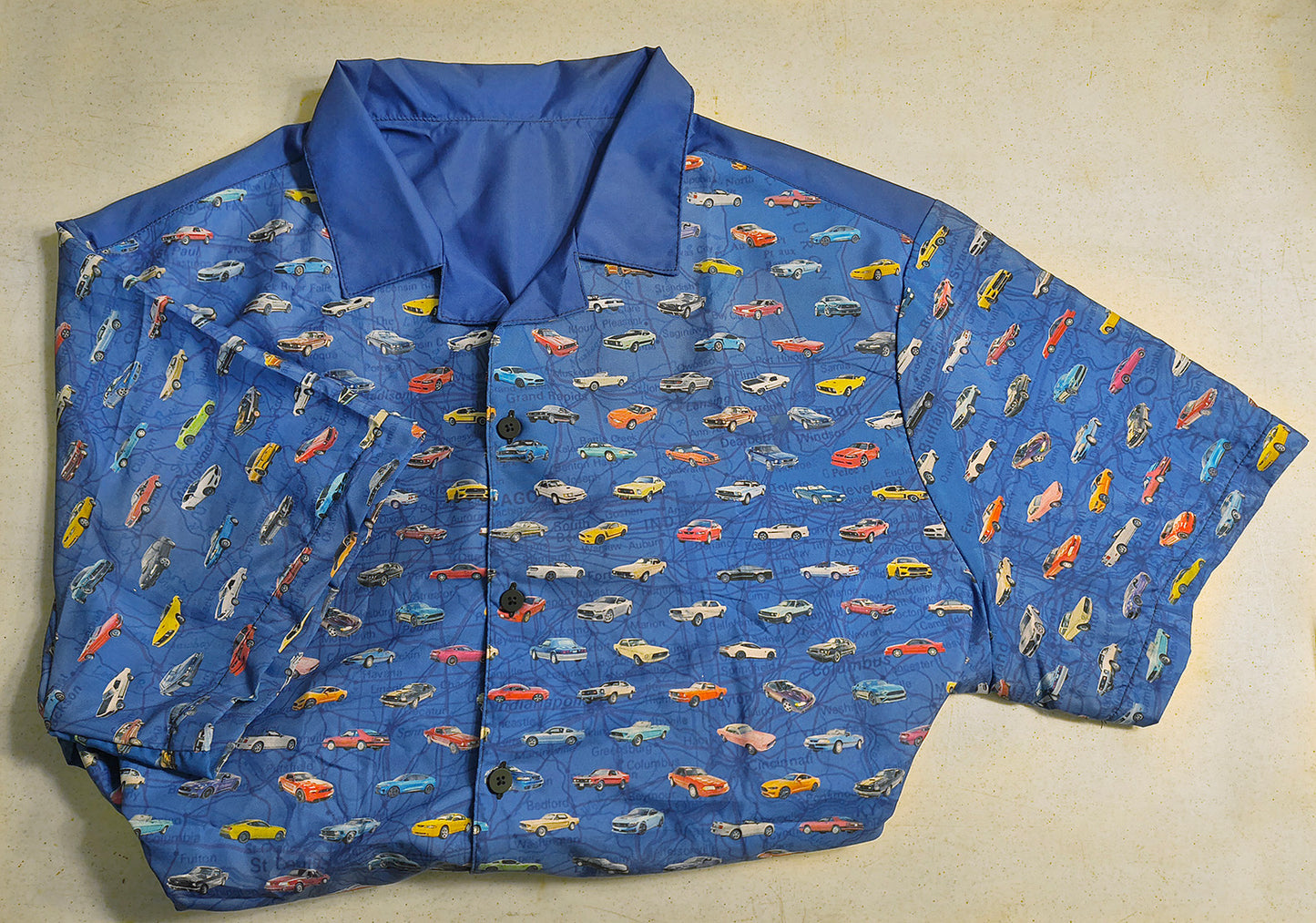 Multi Mustang Button Shirt