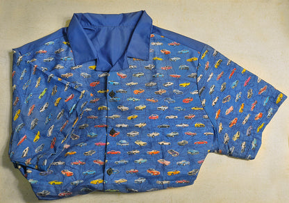 Multi Mustang Button Shirt