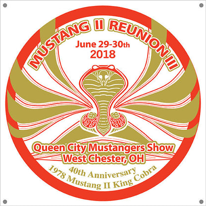 Mustang II Reunion Banners - 2016-2025