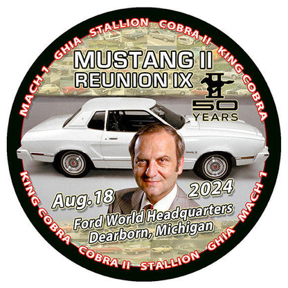 Mustang II Reunion WINDOW CLINGS