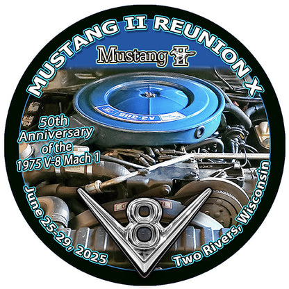 Mustang II Reunion WINDOW CLINGS