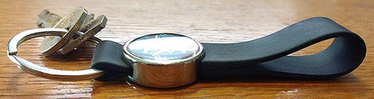 Mustang & Ford Silicone Keychain with Insert