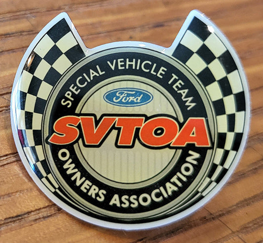 SVTOA Checkered Flag Logo Hat Pin