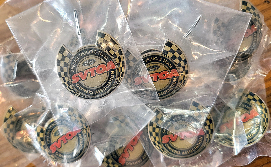 SVTOA Checkered Flag Logo Hat Pin