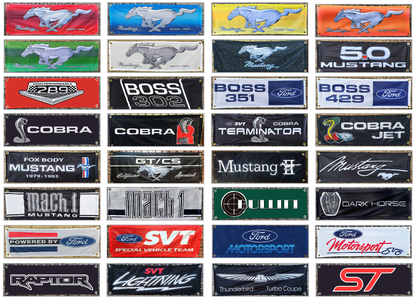 Fabric Garage Banners 36" x 12"
