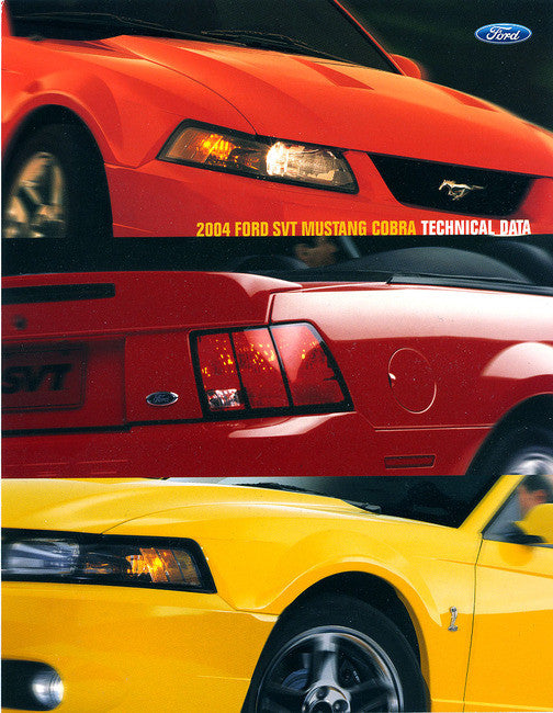 2004 Cobra Terminator Tech Card - Set of 2
