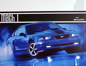 2003 Mustang Mach1 Tech Card - Set of 2