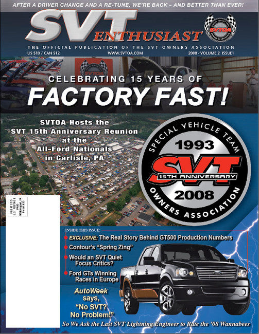 SVT Enthusiast Magazine Vol 2 Issue 1 - 2008