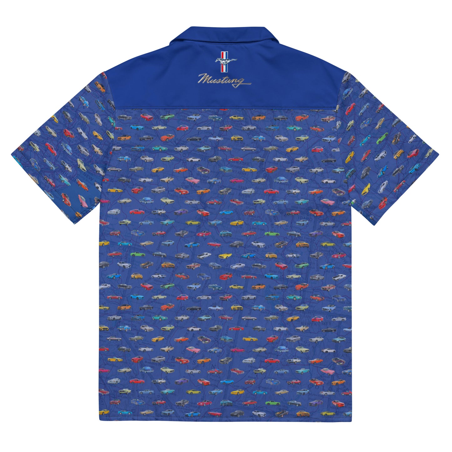 Multi Mustang Button Shirt